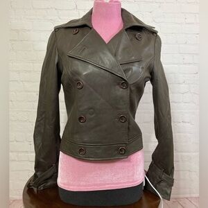 VAKKO butter soft leather Moto Jacket. Medium Vintage 90s GUC